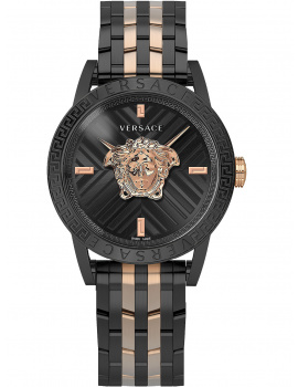 Versace VESN00622 V-Code Mens Watch 43mm 5ATM