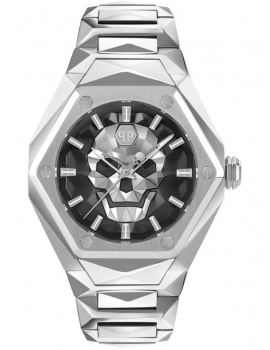 Philipp Plein PWPWA0624 Mens Watch The $kull Spikes 46mm 5ATM