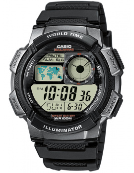 CASIO AE-1000W-1BVEF Collection 44mm 10 ATM