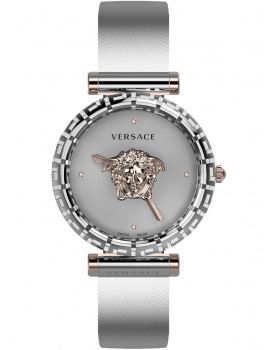 Versace VEDV01219 Ladies Watch Palazzo Empire Greca Diamond 37mm 5ATM