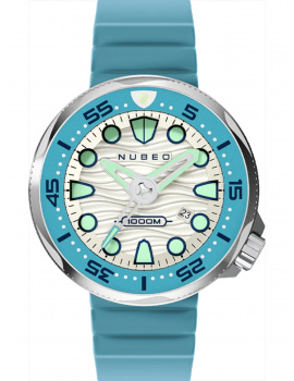 Nubeo NB-6102-04 Mens Watch Ventana Automatic Limited 50mm 100ATM