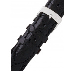 Morellato A01U0518339019CR19 Black alligator Watch Strap 19mm