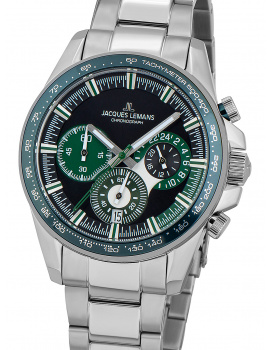 Jacques Lemans 1-2127G Liverpool chronograph 40mm 10ATM