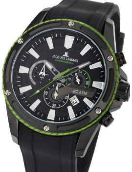 Jacques Lemans 1-2141C Liverpool Chronograph Mens Watch 48mm 20ATM