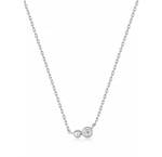 ANIA HAIE N045-02H-CZ Spaced Out Ladies Necklace, adjustable