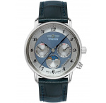 Zeppelin 8537-3 Mens Watch Friedrichshafen Moon Phase 35mm 5ATM