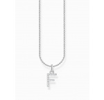 Thomas Sabo KE2245-051-14-L45V Silver necklace letter F