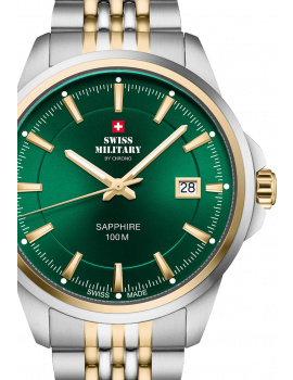 Swiss Military SM34104.06 Mens Watch Classic sapphire crystal 40mm 10ATM