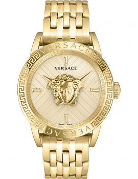 Versace VESN00722 V-Code Mens Watch 43mm 5ATM