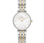 Daniel Wellington DW00100665 Ladies Watch Petite Lumine Bezel 5-Link Two-Tone 28mm 3ATM