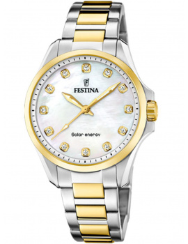 Festina F20655/1 Slnečný pohon Energy Ladies Watch 35mm 5ATM
