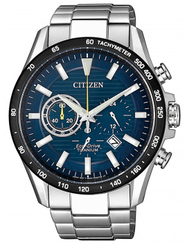 Citizen CA4444-82L Eco-Drive Titanium Chronograph 43mm 10ATM