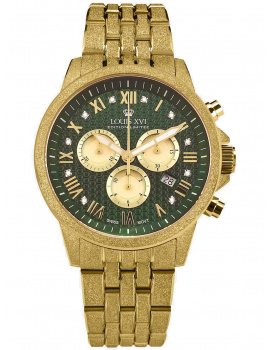 Louis XVI LXVI3601 Mens Watch Aramis Frosted 2.0 Diamond 43mm 5ATM