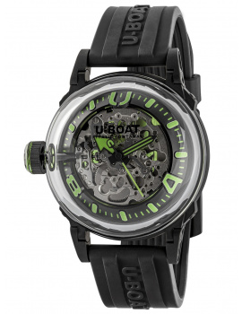 U-Boat 3347 Mens Watch U-65 PVD Automatic 44mm 5ATM