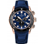 Edox 10242-TINR-BUIRN CO-1 chronograph 45mm 100ATM