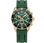 Swiss Alpine Military 7034.9818 Mens Watch Sierra Chronograph 43mm 10ATM