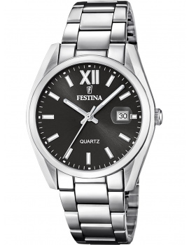 Festina F20683/6 Mens Watch Black Stainless Steal 40mm 5ATM