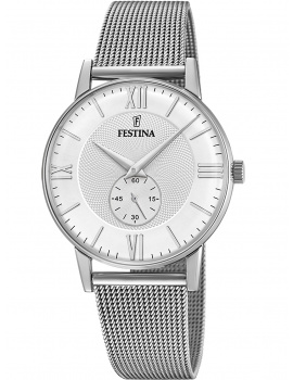 Festina F20568/2 Retro men's watch 36mm 3ATM