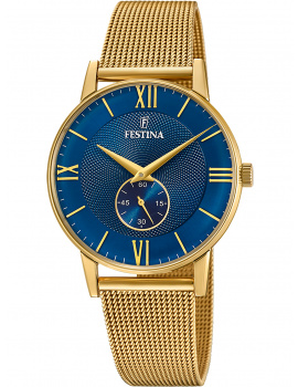 Festina F20569/3 Retro men's watch 36mm 3ATM