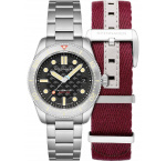 Spinnaker SP-5129-22 Mens Watch Croft Mid-Size Automatic Limited Dolphin Project 40mm 15ATM