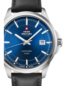 Swiss Military SM34104.10 Mens Watch Classic sapphire crystal 40mm 10ATM