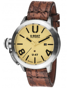 U-Boat 8106 Classico U-47 Automatic béžové 47mm 100M