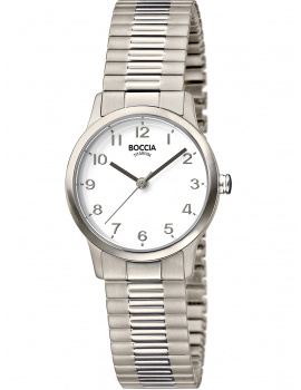 Boccia 3318-01 ladies watch titanium 27mm 5ATM