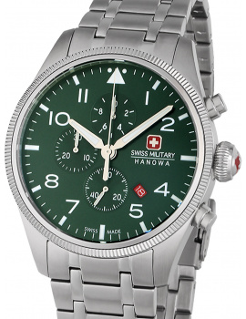 Swiss Military Hanowa SMWGI0000404 Thunderbolt Chronograph Mens Watch 43mm 10ATM