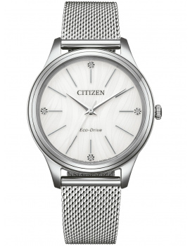 Citizen EM1220-82A Ladies Watch Eco-Drive Elegance 34mm 5ATM