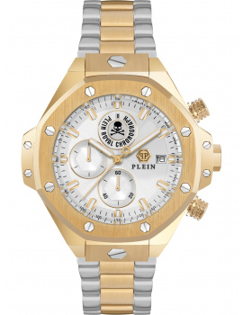 Philipp Plein PWLFA0525 Mens Watch Plein Chrono Royal 46mm 5ATM