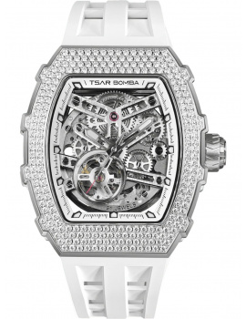 Tsar Bomba TB8208D-11 Mens Watch Elemental Zirconia Automatic 43mm 5ATM