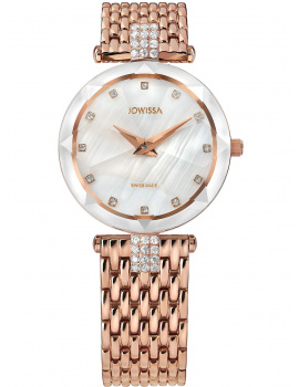 Jowissa J5.774.M Facet Strass Ladies Watch 29mm 5ATM