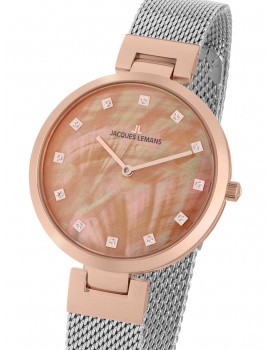 Jacques Lemans 1-2001M Milano Ladies Watch 36mm 5ATM