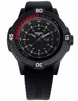 Traser H3 111461 Mens Watch P99 Iris Tactical Limited Edition 50mm 10ATM