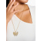 Thomas Sabo PE984-414-14 charms - butterfly with stones gold plated Ladies