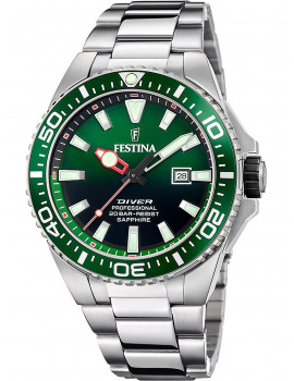 Festina F20663/2 Diver Mens Diving Watch 46mm 20ATM