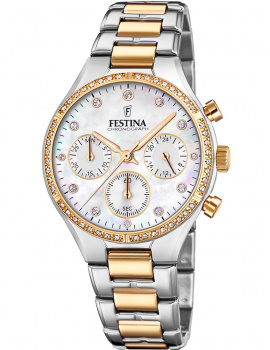 Festina F20402/1 Boyfriend Chronograph Ladies Watch 36mm 5ATM