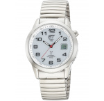 ETT Eco Tech Time EGS-11711-12Z Mens Watch Radio-controlled Slnečný pohon Drive Basic 41mm 5ATM