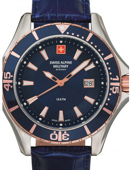 Swiss Alpine Military 7040.1555 men`s watch 44mm 10ATM
