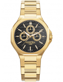 Roamer 995989 48 85 20 Mens Watch Spirit of Time full calendar 42mm 3ATM