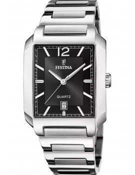 Festina F20677/4 Mens Watch Quartz Square 36mm 5ATM