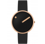 Picto 34012-0114R Unisex Black Bio Based 34mm 5ATM