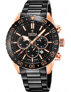 Festina F20578/1 Keramika Chronograph 44mm 10ATM