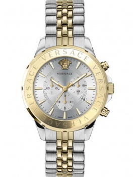 Versace VEV601623 Signature Chronograph Mens Watch 44mm 5ATM