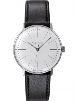 Junghans 27370002 Mens Watch Max Bill Handaufzug 34mm 5ATM