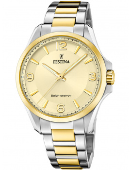 Festina F20657/2 Slnečný pohon Energy Mens Watch 42mm 5ATM
