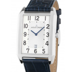 Jacques Lemans 1-2160.1A Torino square Mens Watch 34mm 5ATM