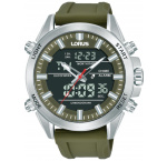 Lorus RW669AX9 Mens Watch Analog-Digital Budík Chronograph 45mm 10ATM