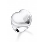 Thomas Sabo TR2471-001-21-56 Bold - Silver Ring in Heart Shape Ladies