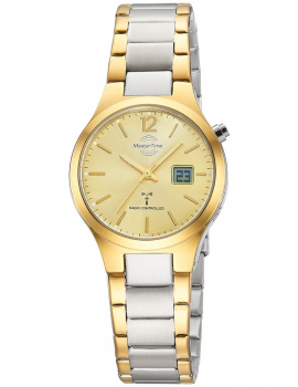 Master Time MTLA-10915-61M Ladies Watch Lady Line Radio Controlled 33mm 3ATM